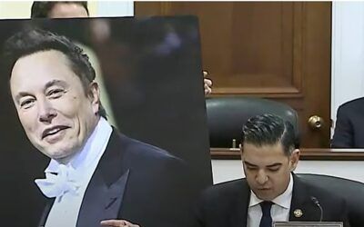 Juvenile Dem lawmaker presents ‘di*k pic’ at DOGE hearing on government waste, while real men get job done