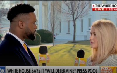 Karoline Leavitt says it’s time for ‘elitist journalists’ to make way for new media 
