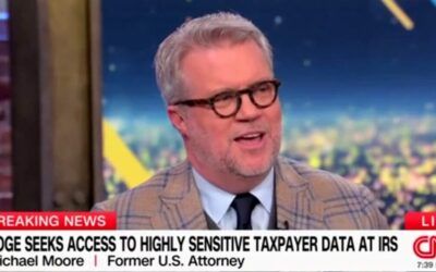 Epically tone-deaf CNN analyst blast Trump for paying secret service to ride around a racetrack