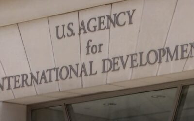Grumbling USAID leaders escorted out of building after attempt to-block access for DOGE