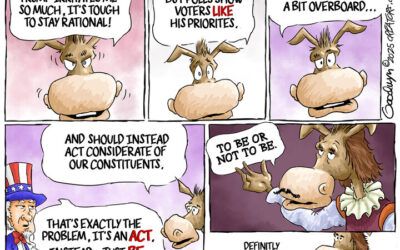 BS daily political cartoons: To be or not to be