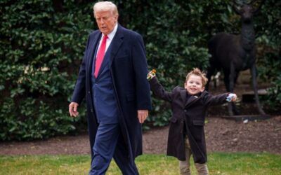 Cuteness overload: Trump boards Marine One with Elon Musk’s son, Lil X