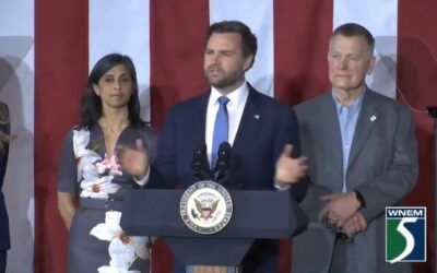 ‘Don’t you all have jobs?’: JD Vance calls on protesters demonstrating against his event to get ‘back to work’