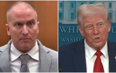 Trump responds to rumors he’s considering pardon for Derek Chauvin