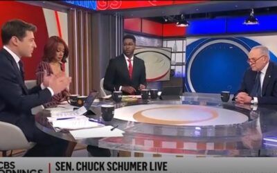 ‘It’s time for you to go’: CBS anchors tell Chuck Schumer point-blank his party no longer trusts his leadership