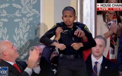Dems do not stand for kid with cancer becoming honorary Secret Service agent during Trump speech to Congress