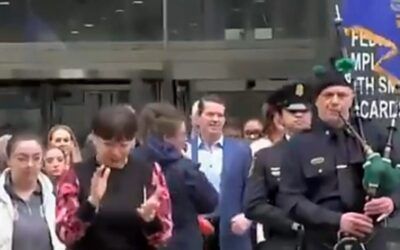 Embattled New York FBI field office head forced out celebrated with ‘bagpipes’ as he exits