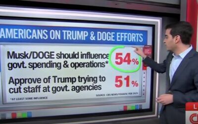 ‘Whoa!’: CNN’s Harry Enten ‘truly surprised’ that ‘majority’ of Americans want Trump and DOGE to cut gov’t