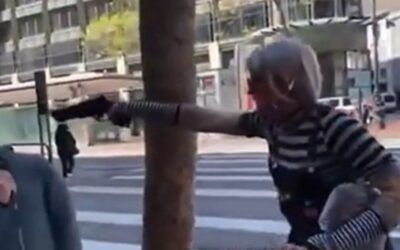 San Francisco street preacher threatened with gun for saying God makes men and women