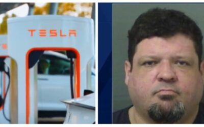 Man arrested for plowing into group of Tesla protesters near Mar-a-Lago
