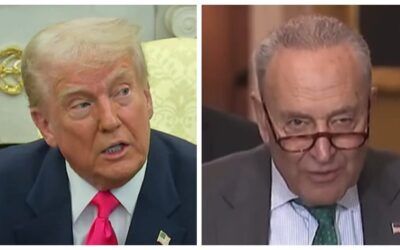 Trump repeatedly pokes Chuck Schumer, calling him ‘a Palestinian’