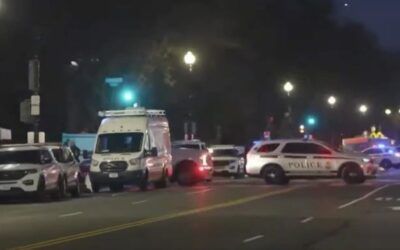 Secret Service shoots armed man near White House