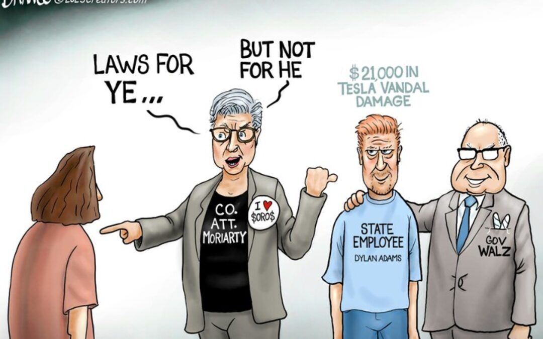 BS daily political cartoons: Laws for ye … but not for he