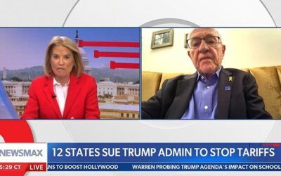 ‘Such a stretch that they’ll be laughed at’: Alan Dershowitz detects flaw in left’s legal attacks on Trump’s tariffs