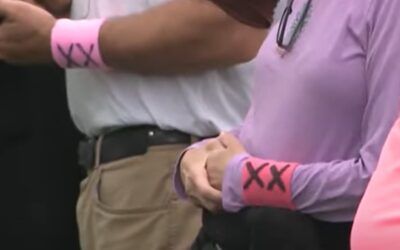 Federal judge rules parents CAN’T wear wristbands to protest transgender athletes