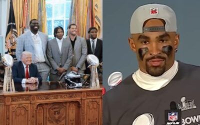 Star QB a no-show, but Super Bowl champs’ day at the White House was unforgettable