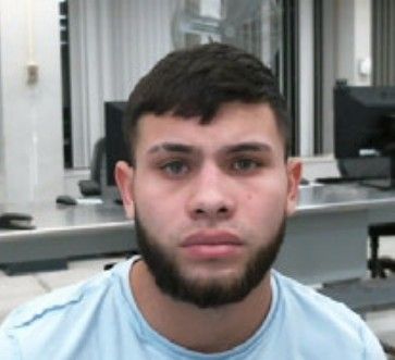 A portrait of Merwil Gutierrez-Flores, a suspected Tren de Aragua member who was charged with illegal weapons possession and other crimes in New York in February.