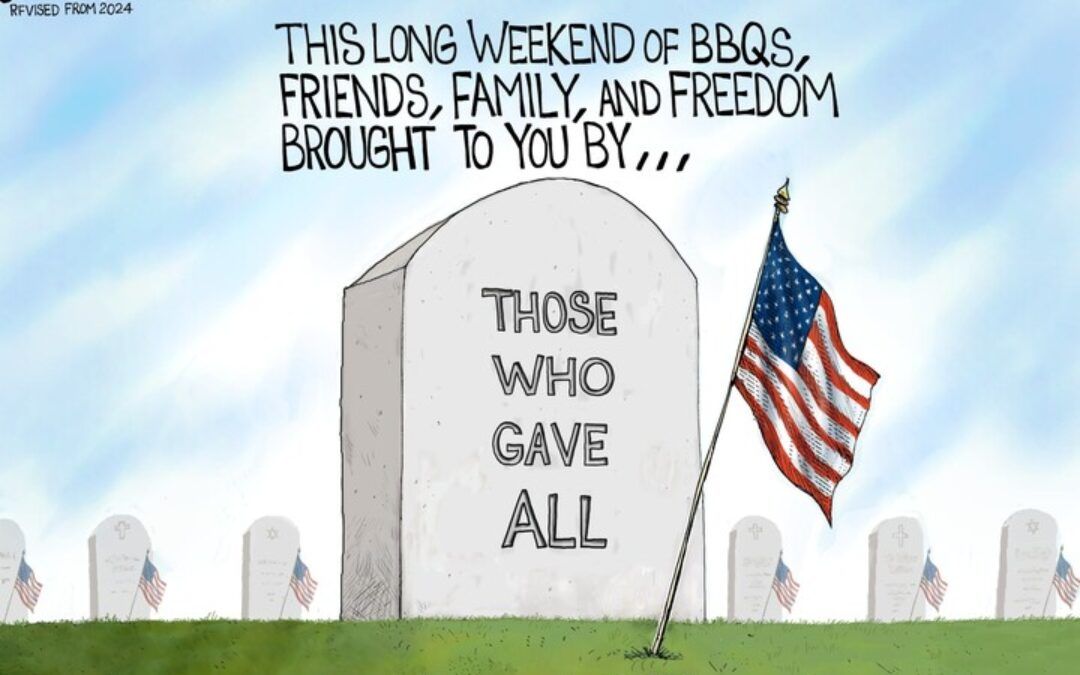 BS daily political cartoons: Your FREEDOM … brought to you by those who gave ALL!