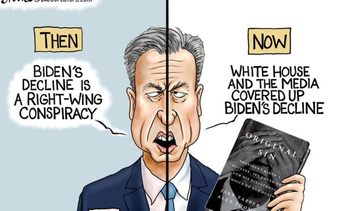 BS daily political cartoons: Tapper then and now