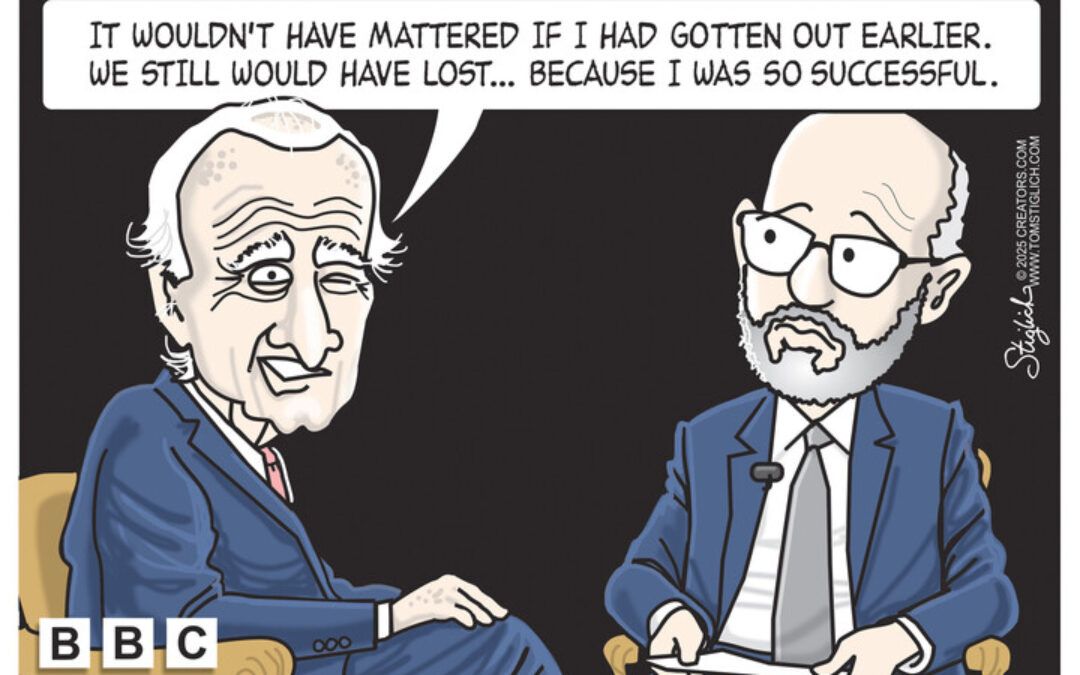 BS daily political cartoons: Delusional Biden