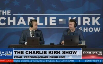 Charlie Kirk calls out liberal media for wanting ‘economic collapse’ just to spite Trump