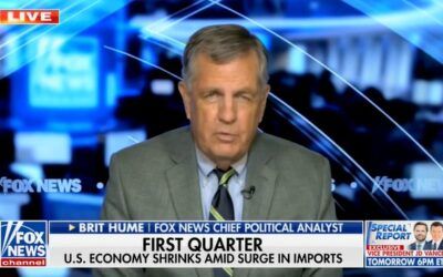 Brit Hume says economy ‘may be on sounder footing’ than originally thought