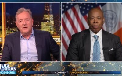 Piers Morgan asks Eric Adams why he won’t just join GOP