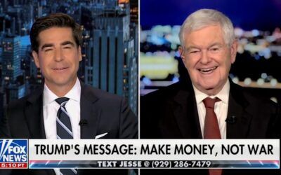 Gingrich blasts corporate media for missing two aspects of Trump’s Middle East speech with ‘truly historic’ benefits