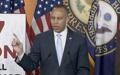 ‘They’ll find out!’ Jeffries and AOC threaten retaliation if Dems who stormed ICE facility are punished