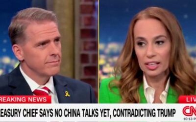 No, Scott, stop the jingoism! Jennings is scolded on CNN for calling US world’s superpower