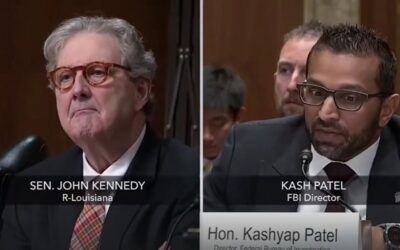 John Kennedy asks Kash Patel point-blank if Jeffrey Epstein killed himself