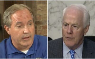 Paxton Leads Cornyn By Double Digits In Texas Senate Race, Poll Shows