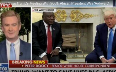 Peter Doocy says Trump’s meeting with South African president was ‘most awkward’ WH event since Zelenskyy’s visit