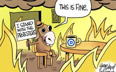 BS daily political cartoons: ‘Mostly peaceful’ Marines show up in LA