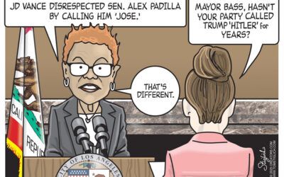 BS daily political cartoons: How it would have played out if Kamala was president…
