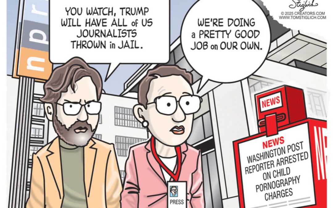 BS daily political cartoons: Biden welcome vs Trump welcome