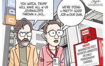 BS daily political cartoons: Biden welcome vs Trump welcome