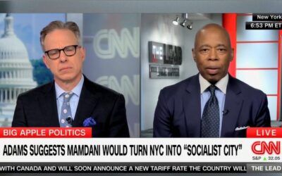 ‘A little research’: Adams hits back after Tapper says he can’t remember Mamdani ‘praising Hamas’