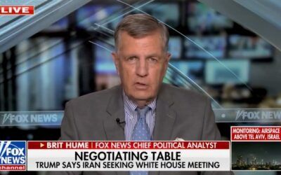 ‘Has good reason for pausing’: Brit Hume explains why Trump hesitates to strike Iran