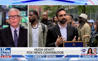 ‘Capital is mobile’: Hugh Hewitt names which city would get all of NYC’s banking and finance if Mamdani wins