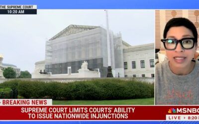 MSNBC legal analyst bummed SCOTUS limited ability of district judges to hamstring Trump admin