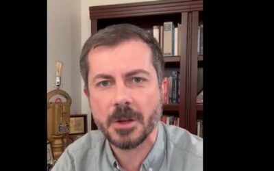 Watch as Pete Buttigieg pours drama on thick over Padilla’s arrest