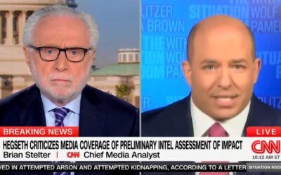 Brian Stelter attempts to do damage control for CNN after Trump admin contradicted leaked info