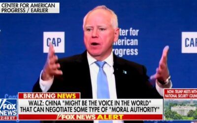 Tim Walz says genocidal regime might be world’s ‘moral authority’