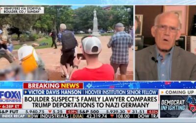 ‘Moral compass upside down’: Victor Davis Hanson says illegal immigrant in Jewish hate crime has DEI element