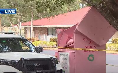 Death by clothing donation drop box is actually a thing – and just happened in Florida