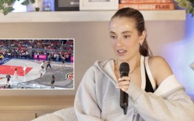 Sideline reporter fired after Caitlin Clark highlights shared during game she was working