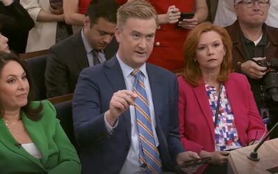 Peter Doocy asks Karoline Leavitt ‘how mad’ Trump is at Musk after he attacked ‘beautiful bill’