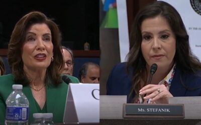 Kathy Hochul comes up empty when pressed by Elise Stefanik about examples of crimes illegals committed in her state