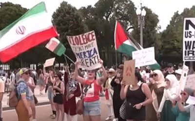 Just like that, Democrat Party protesters have taken up a new cause – and a new flag